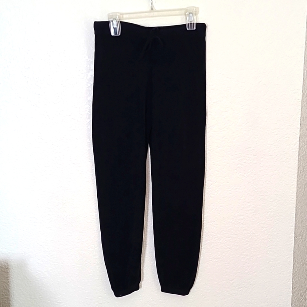 Barefoot Dreams black cozy joggers, S, EUC